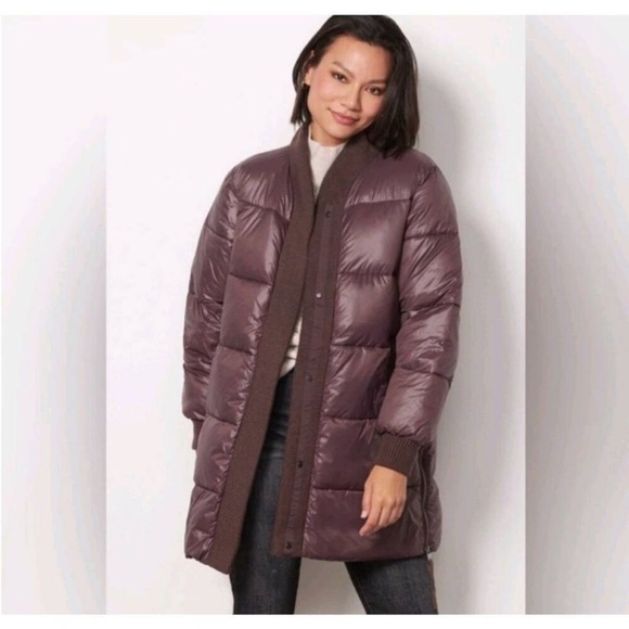 Varley Jackets & Blazers - Varley Deep Purple Puffer Jacket